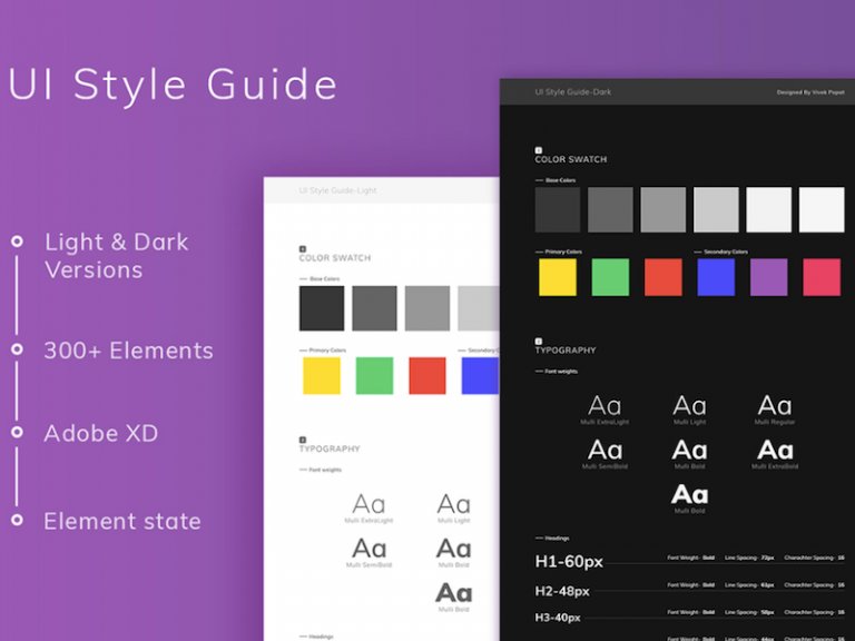 Free UI Resources in Adobe XD Format